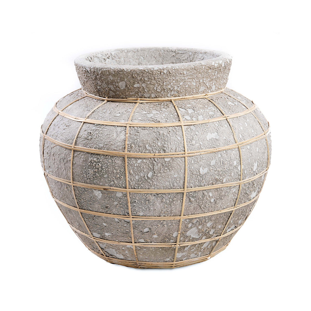 The Belly Vase - Concrete Natural - L