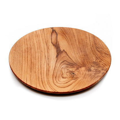 The Teak Root Round Plate - XL