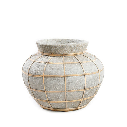 The Belly Vase - Concrete Natural - S
