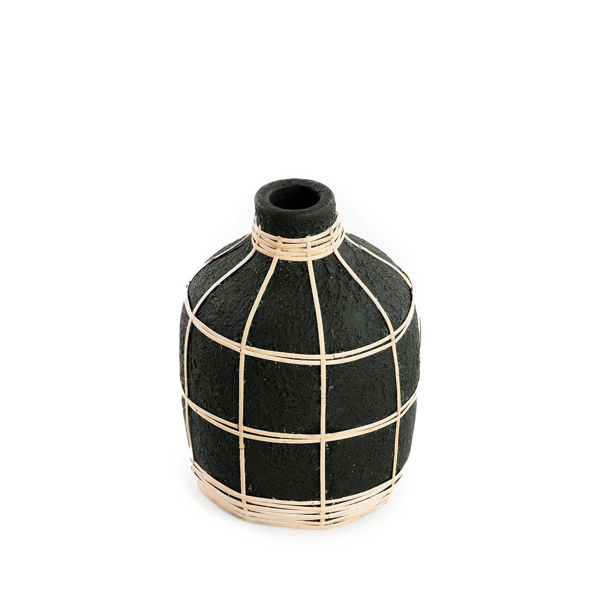 The Whoopy Vase - Black Natural - S