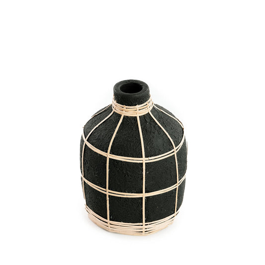 The Whoopy Vase - Black Natural - S