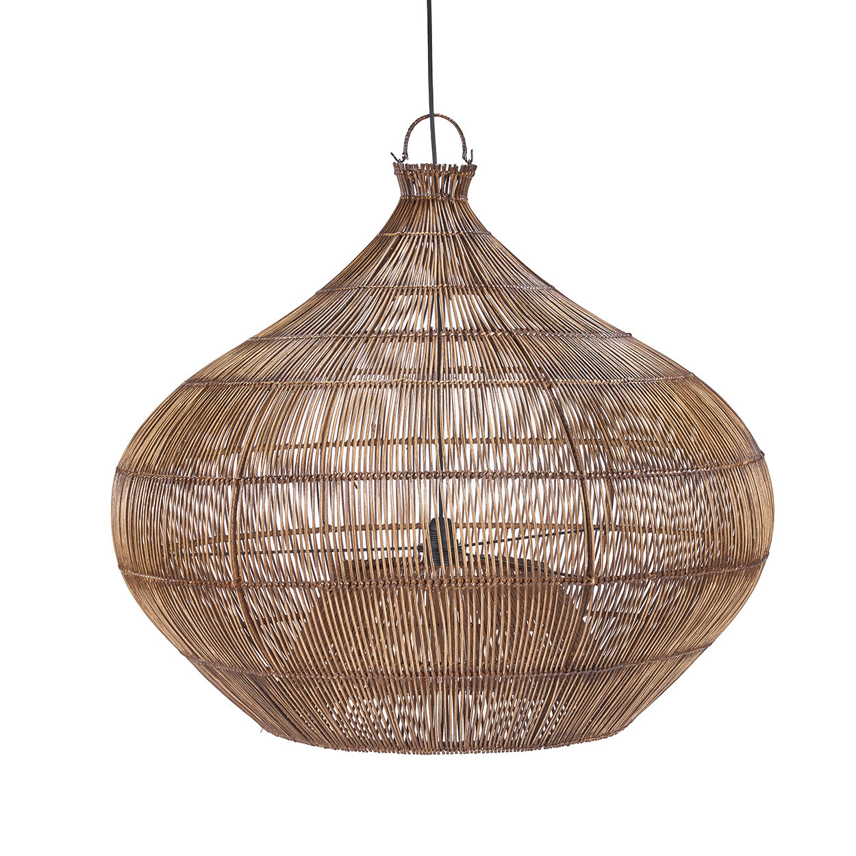 The Desert Gourd Pendant - Dark Walnut - L