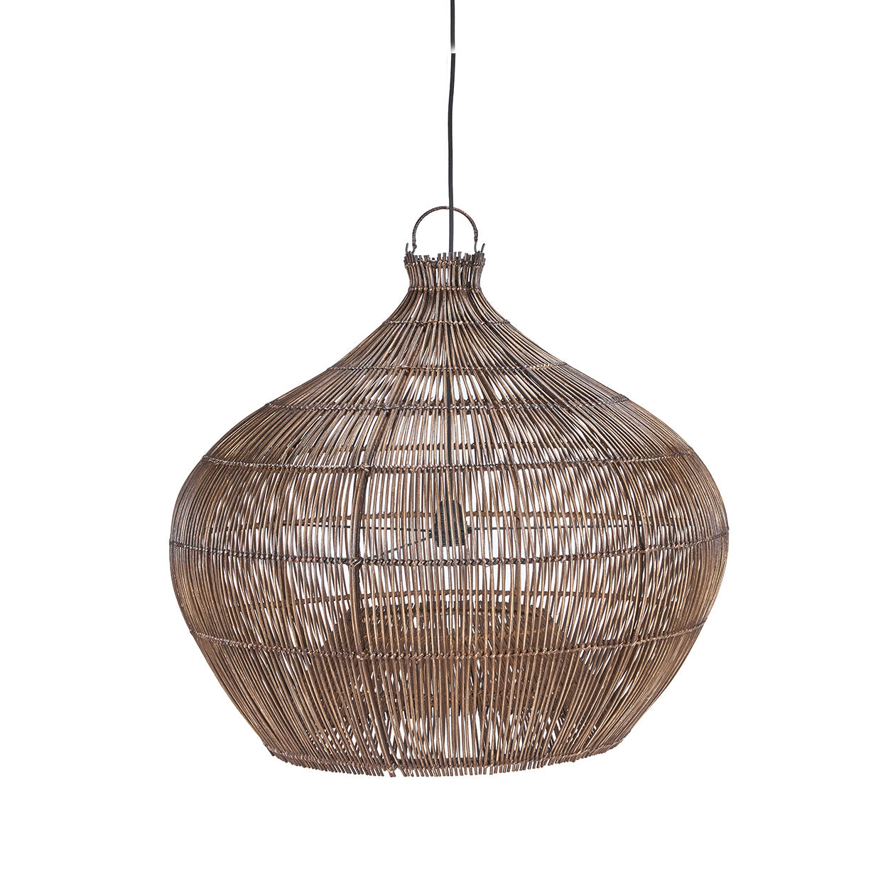 The Desert Gourd Pendant - Dark Walnut - M