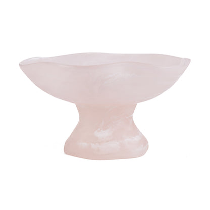 Resin Organic Fruit Stand - Pink and White