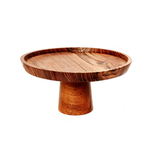 The Teak Root Cake Dish - M