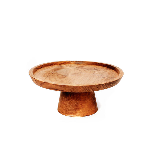 The Teak Root Cake Dish - S