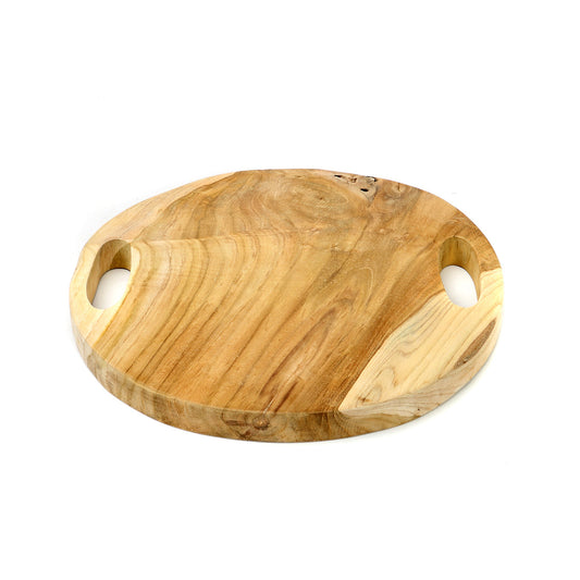 The Teak Root Tray - Natural - M