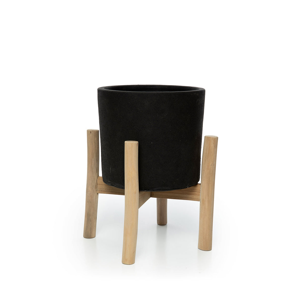 The Charcoal Low - Black Natural - S