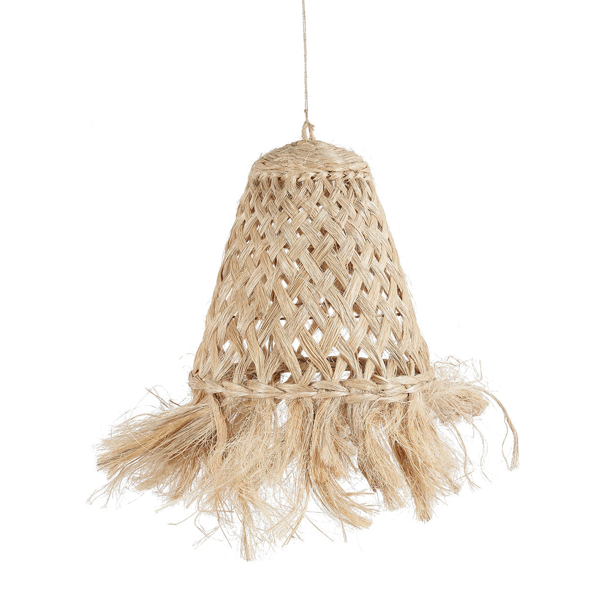 The Abaca Jelly Fish Pendant - Natural - S