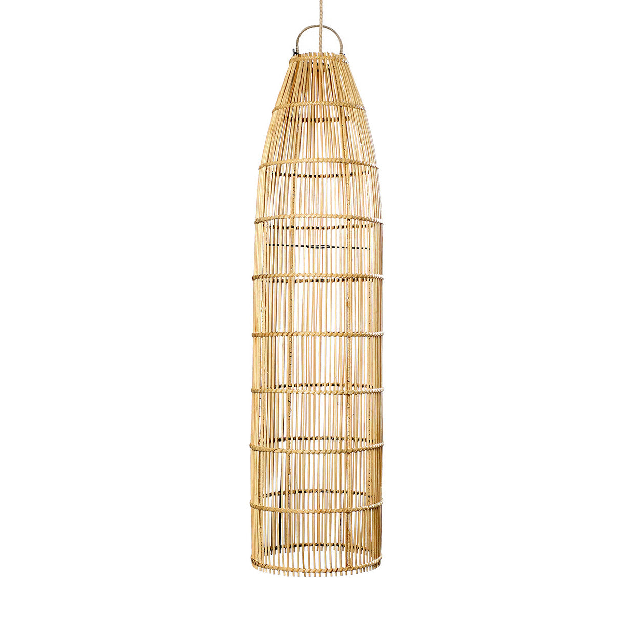 The Fish Trap Pendant - Natural - L