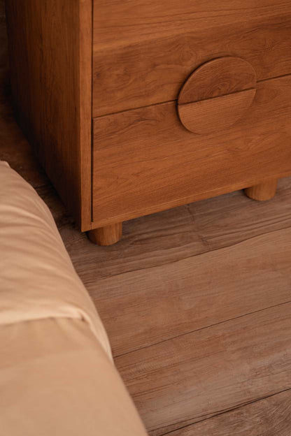 The Eclipse Nightstand - Natural