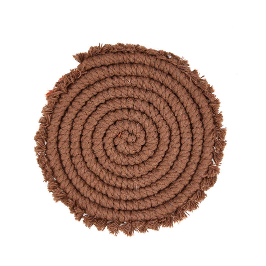 The Cotton Coaster - Dark Wallnut