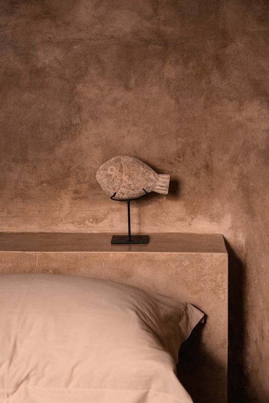 The Fish Stone on Stand - S