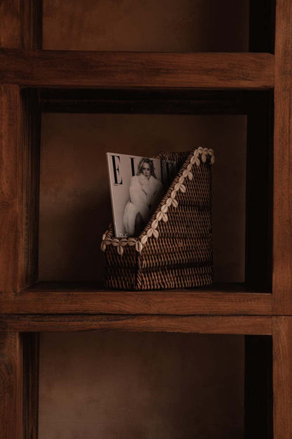 The Shell Edge Organizer - Natural Brown