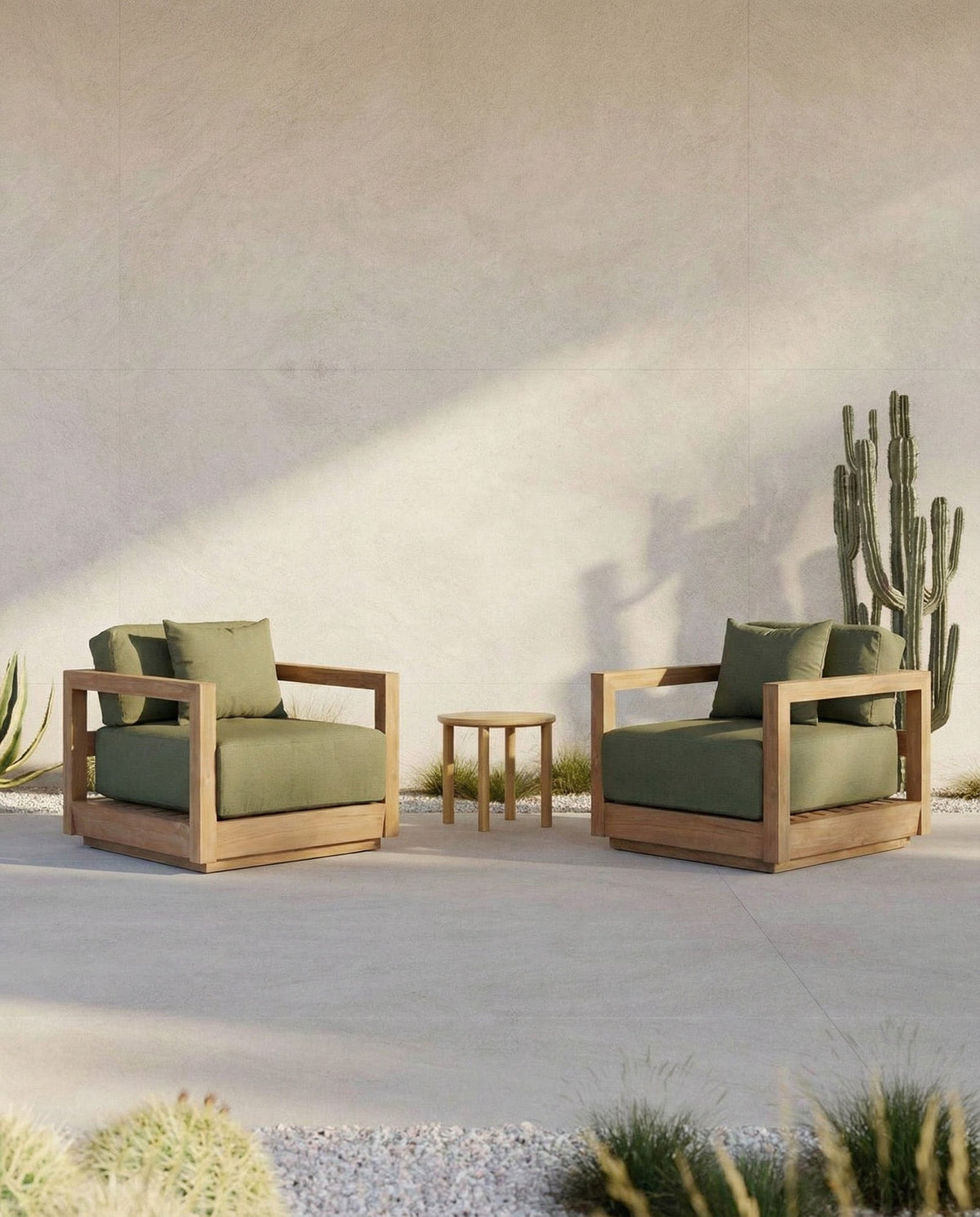 The Umalas One-Seater Sofa - Outdoor - Green Alga