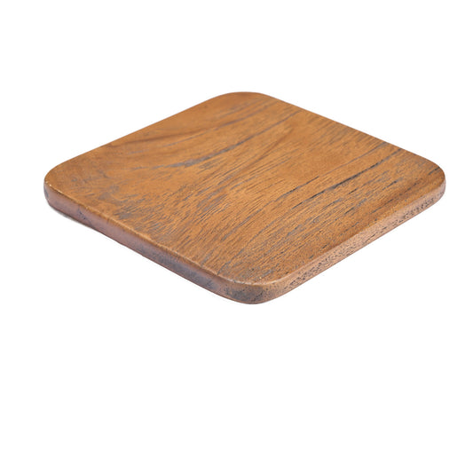 The Material Coaster - Medium Rustic Washed Black