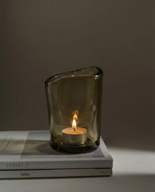 The Nocturne Candle Holder - Charcoal - L