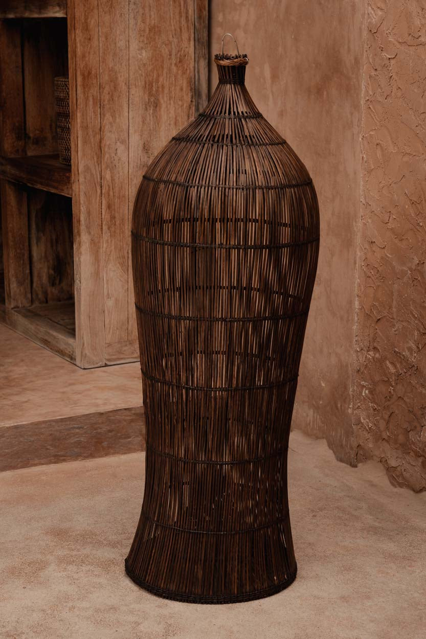 The Oasis Tower Pendant - Dark Walnut - XL