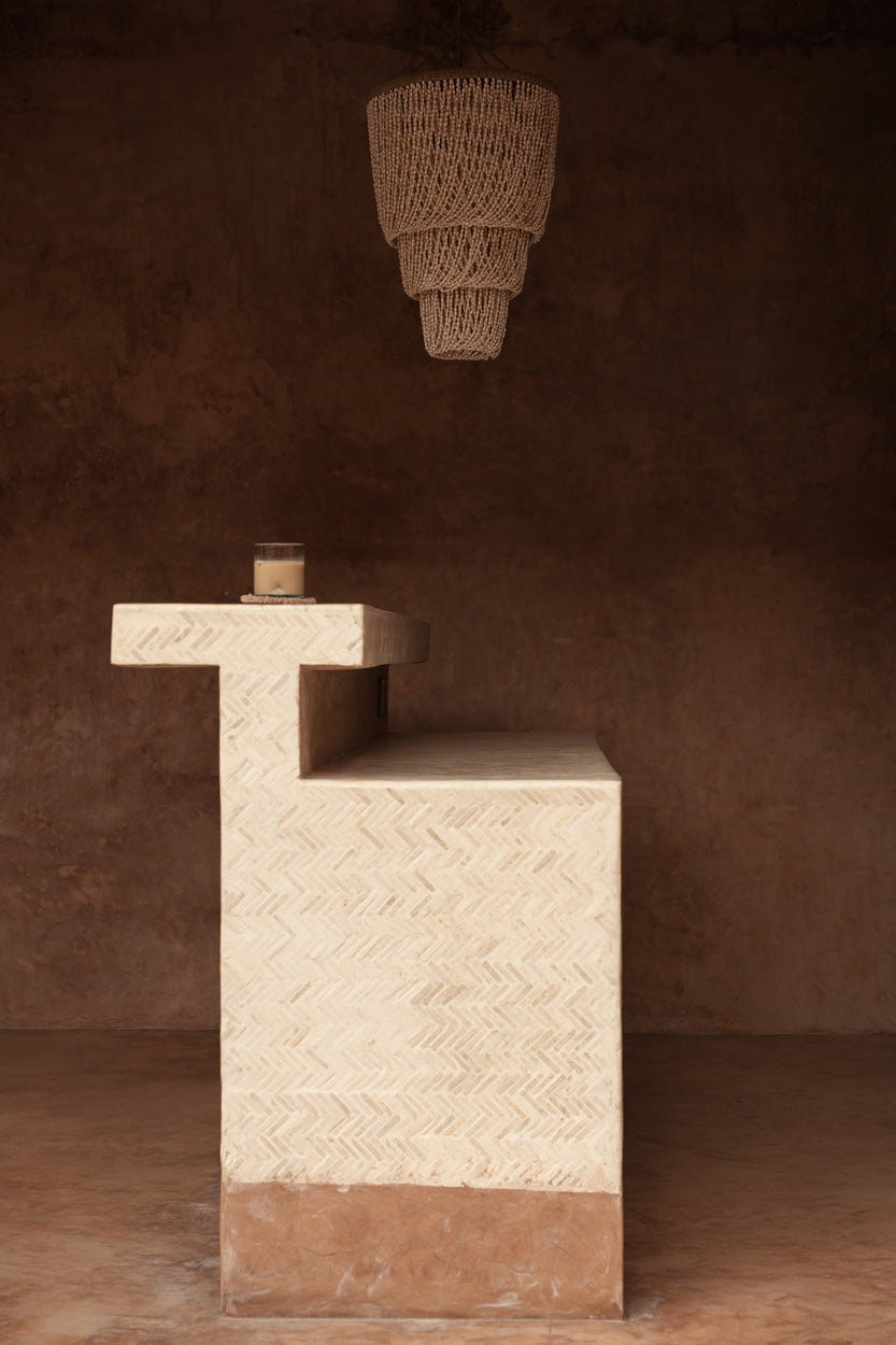 The Lagoon Shell Chandelier - Natural - M