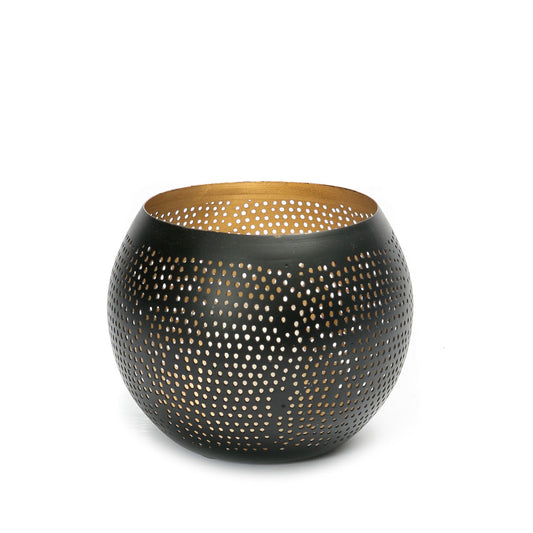 The Pierced Ball - Black Gold - M