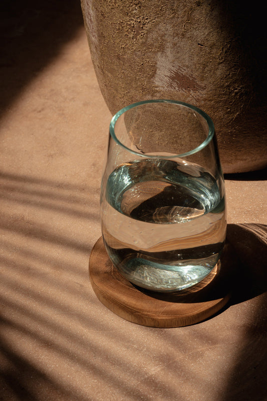 The Teak Root Nordic Coaster
