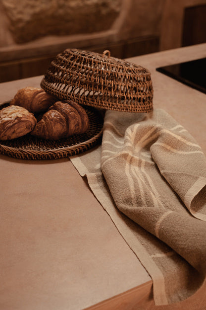 The Rattan Food Cover - Natural Brown - M