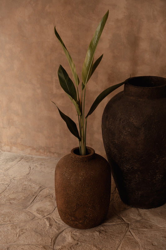 The Clay Echo Vase - Terracotta - L