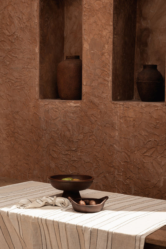 The Ethnic Fruit Bowl - Terracotta - M