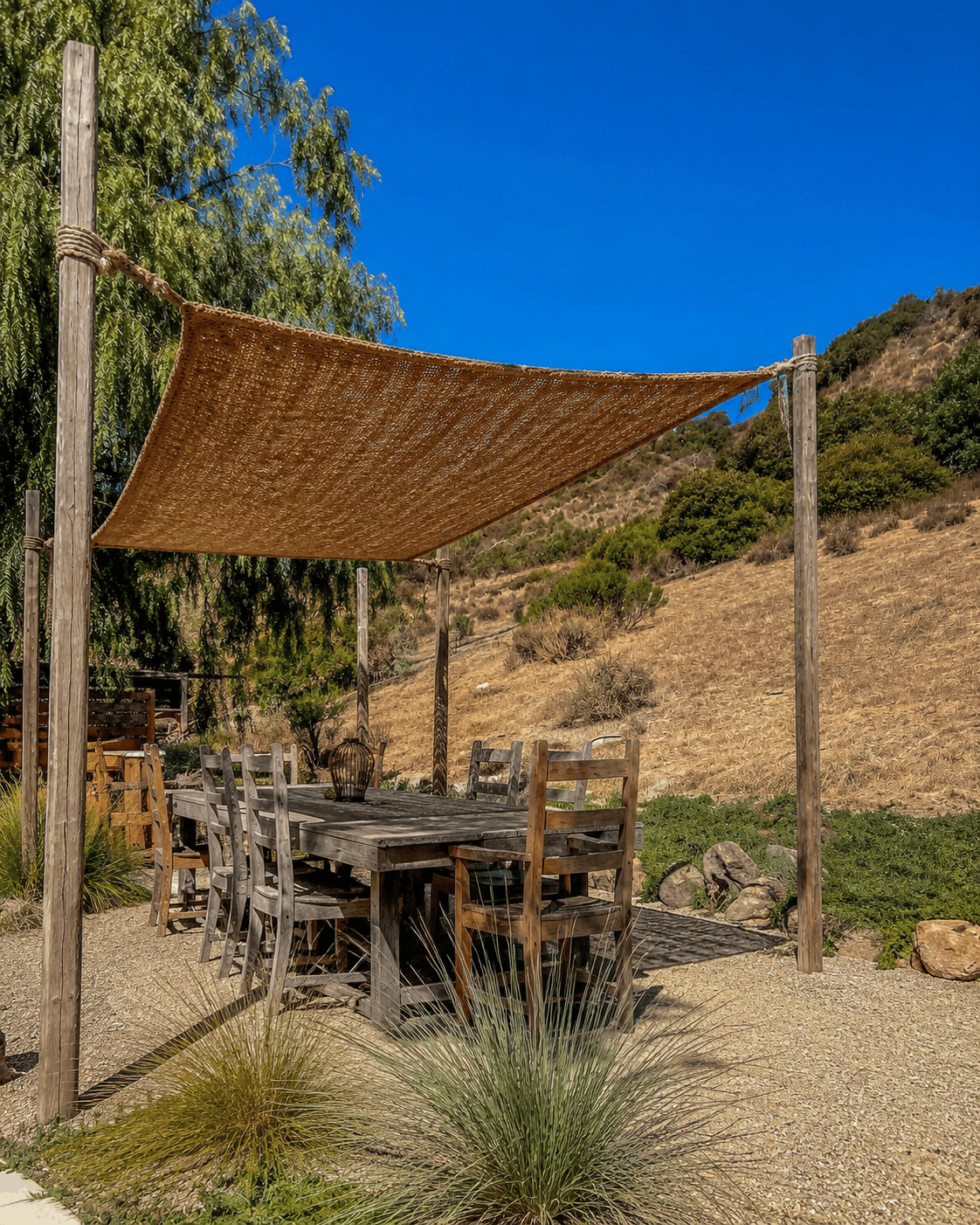 The Coco Shade Rectangular - Natural - 300x200