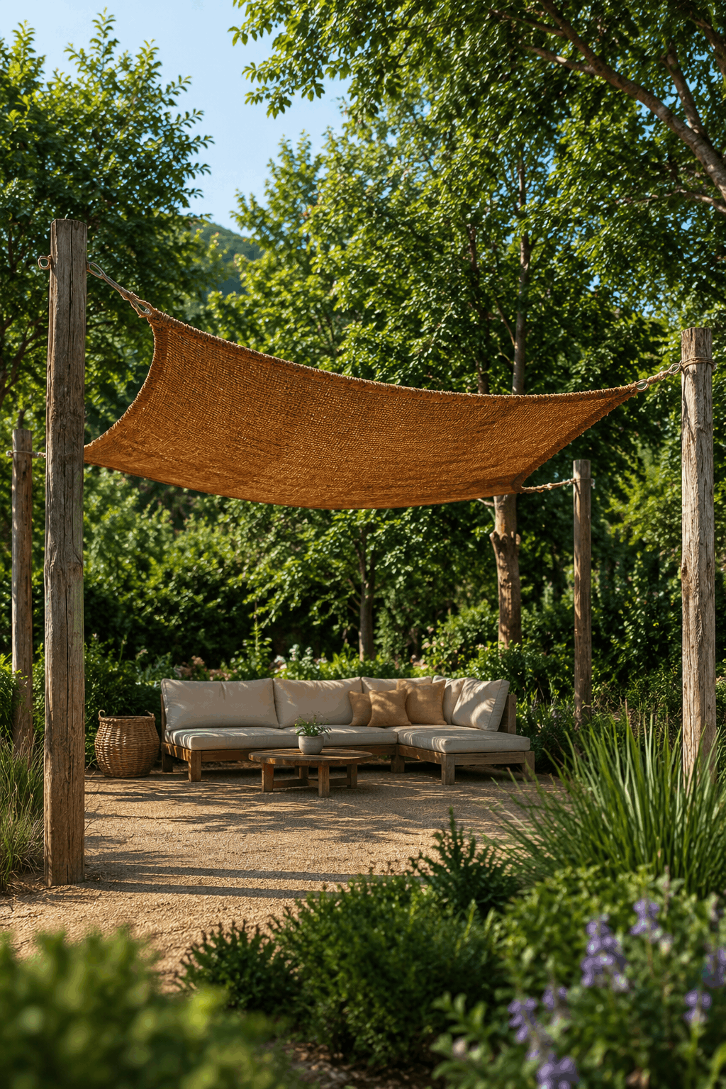The Coco Shade Rectangular - Natural - 400x300