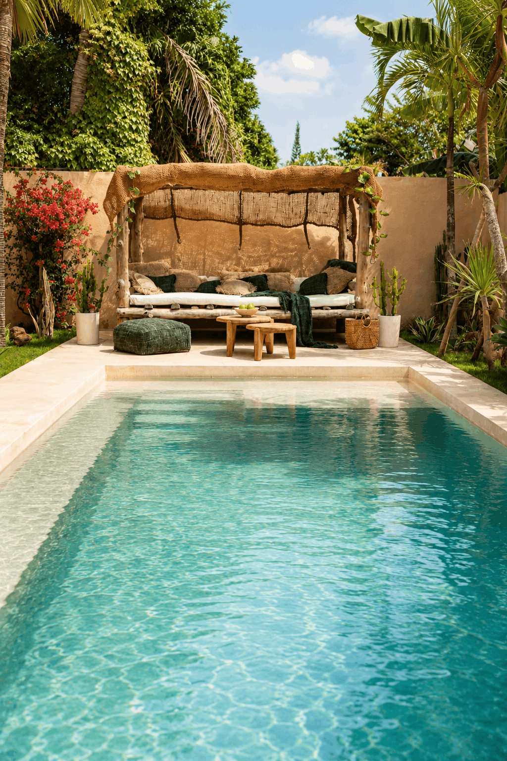 The Coco Shade Rectangular - Natural - 500x300
