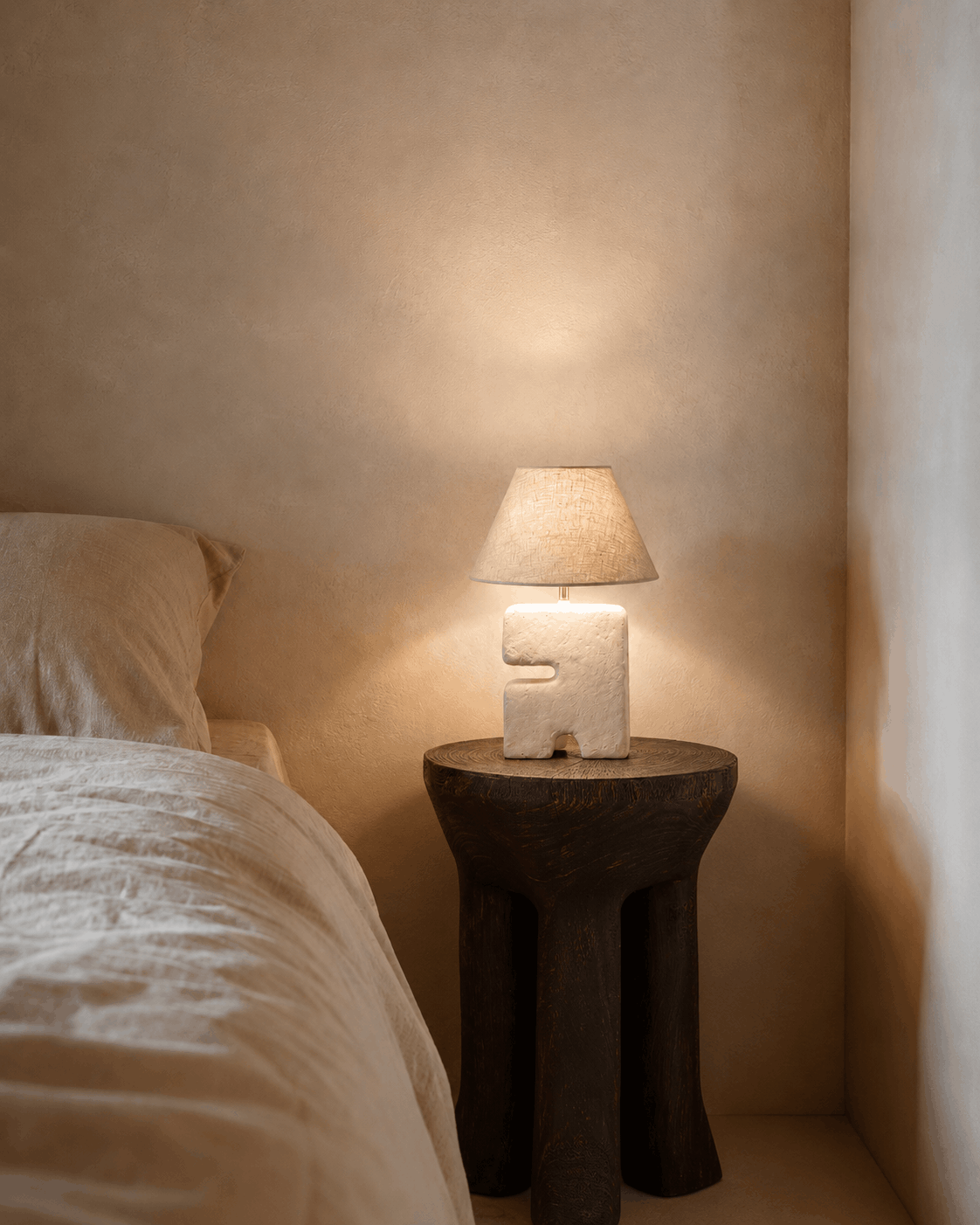 The L'Objet Table Lamp - White - S