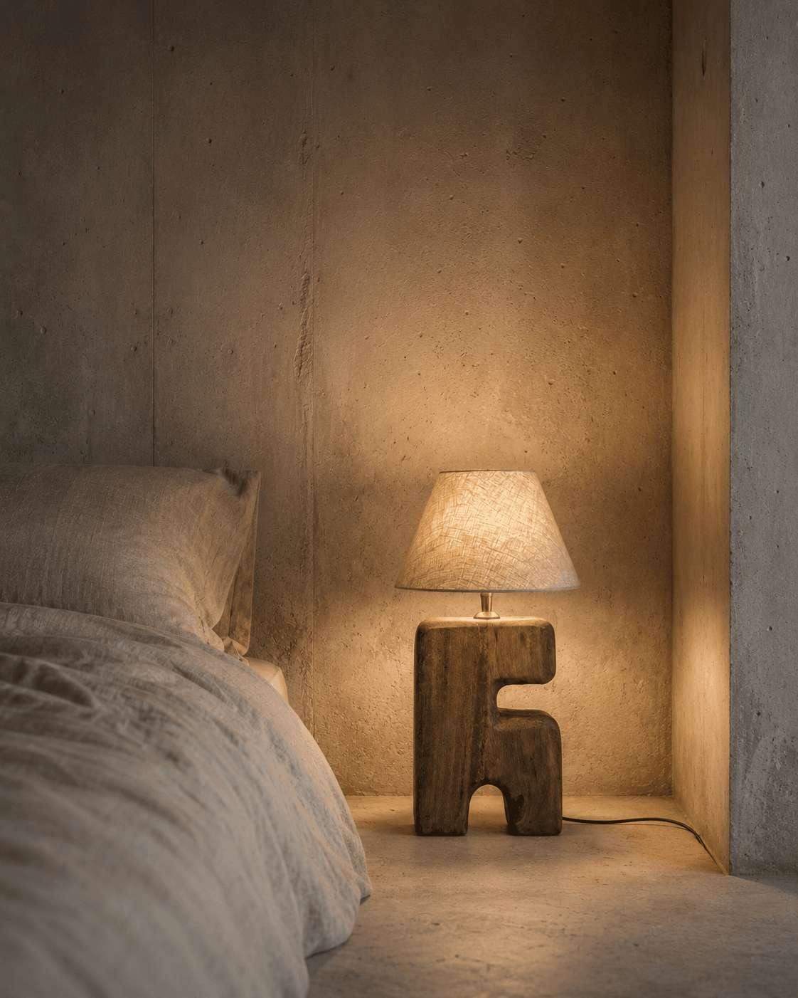 The L’Objet Table Lamp - Brown - S