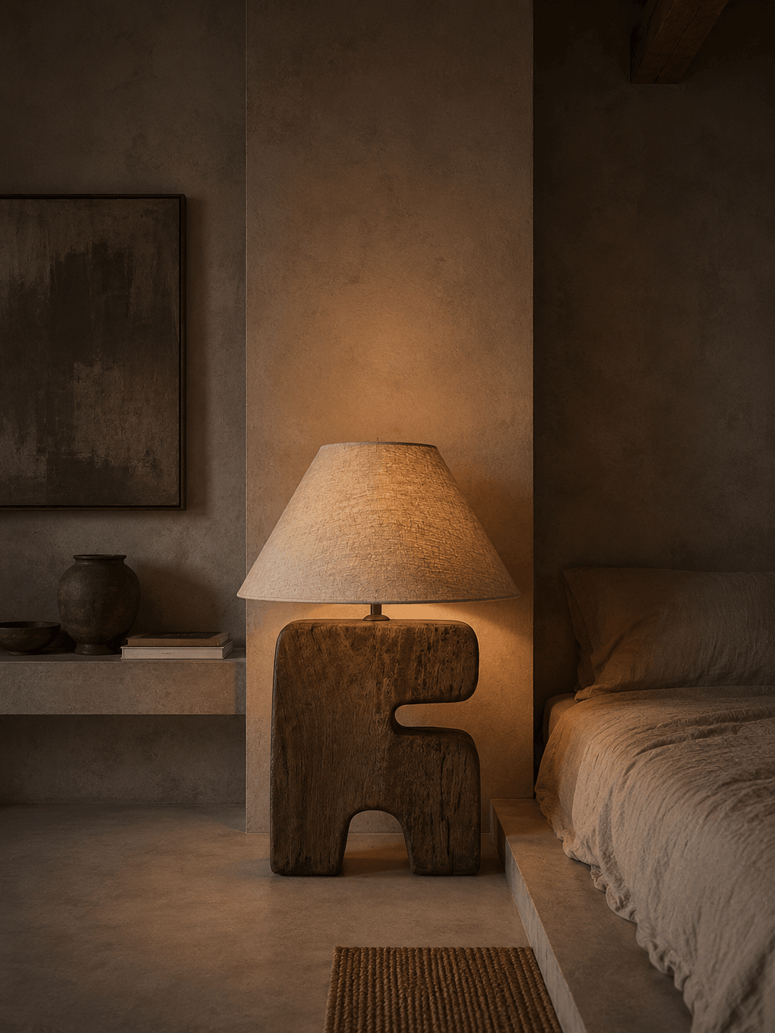 The L’Objet Table Lamp - Brown - L