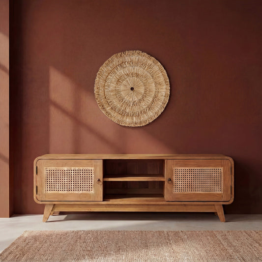 The Dune TV Cabinet - Natural