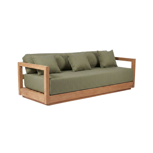 Umalas Three-Seater Sofa - Outdoor - Green Algae