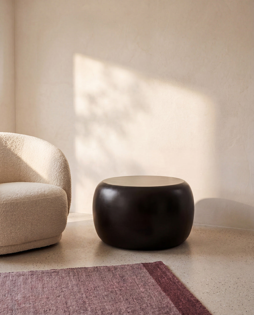 The Matt Side Table - Black