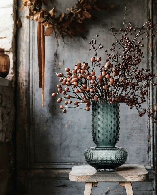 The Sapphire Jewel Vase - Blue - L