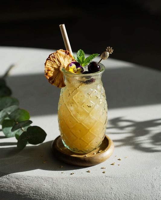 The Pineapple Glass - Blue - M