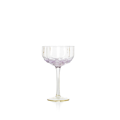 The Pink Blush Cocktail Coupe - Pink