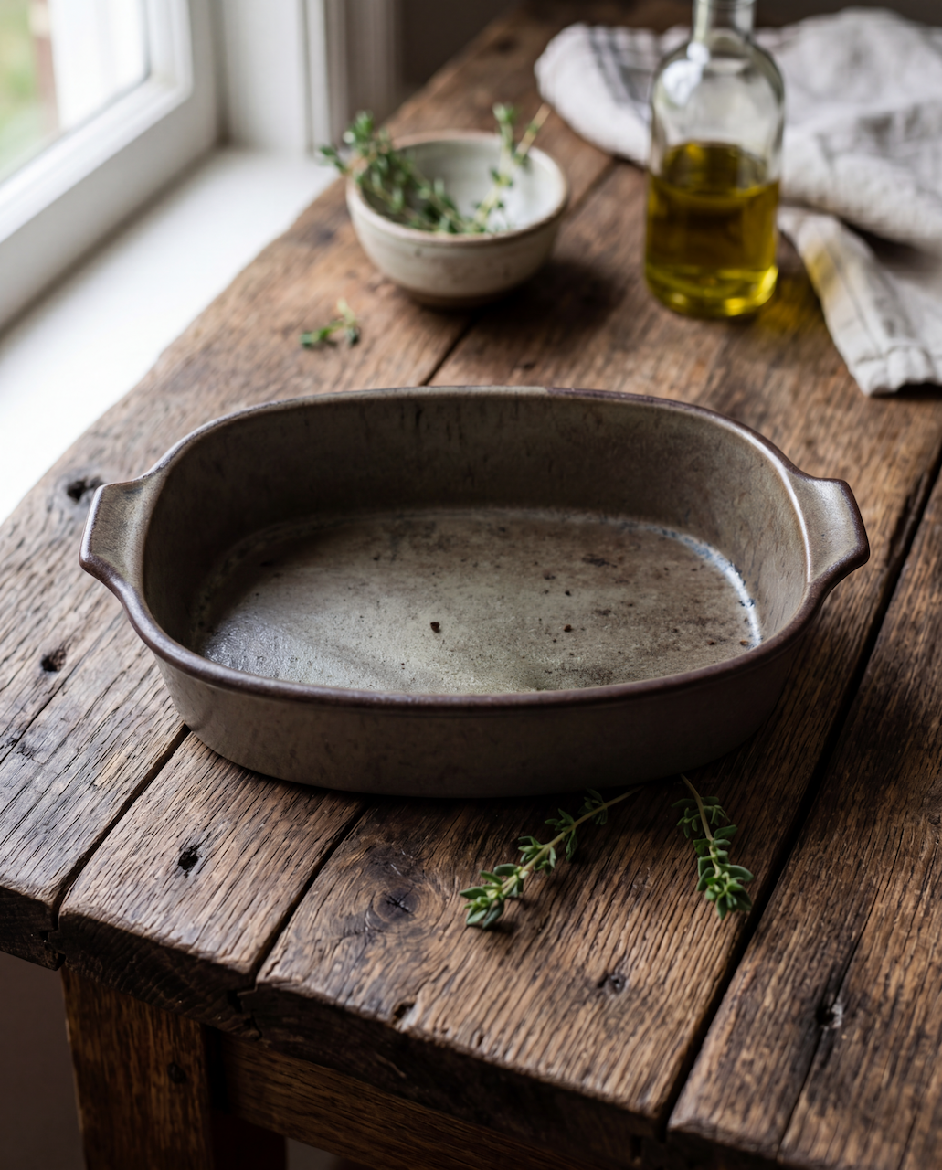 The Comporta Oven Tray - Green - M