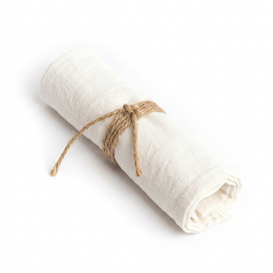 The Linen Napkin - White