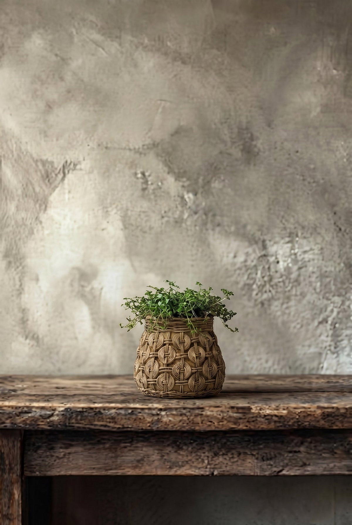 The Knot Concrete Planter - M