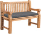 Teak Garden Bench Jackson with Cushions