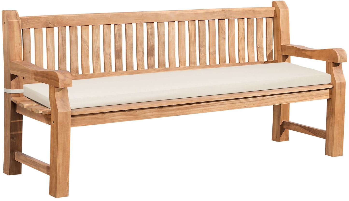 Teak Garden Bench Jackson with Cushions