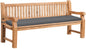 Teak Garden Bench Jackson with Cushions