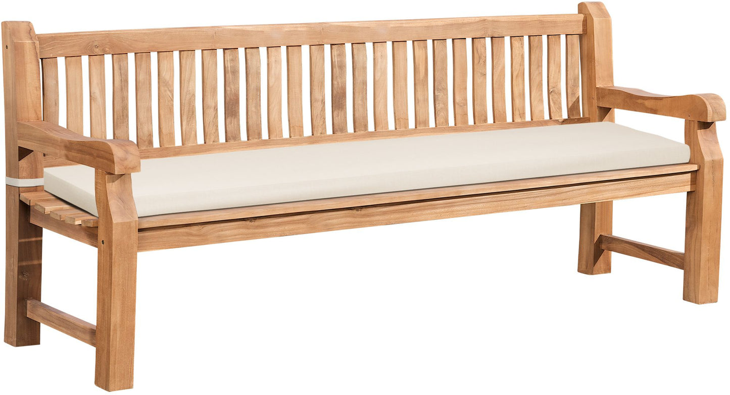 Teak Garden Bench Jackson with Cushions