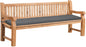 Teak Garden Bench Jackson with Cushions