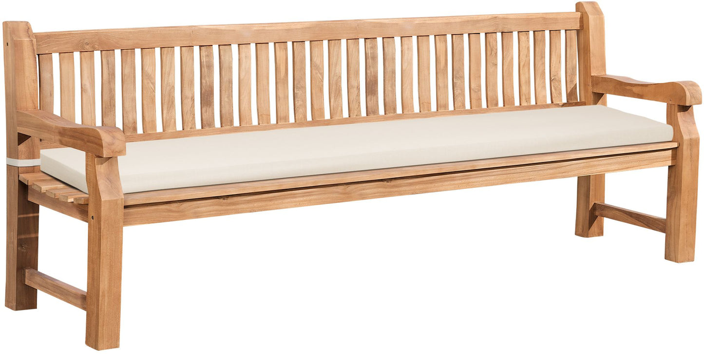 Teak Garden Bench Jackson with Cushions