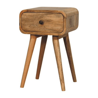 Avora Mini Oak-ish Nightstand with 1 drawer